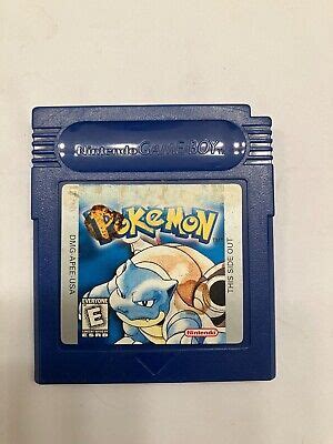 Pokemon Blue Version Game Boy Ebay