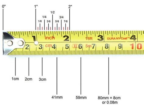 How To Read A Tape Measure Efficiently And Correctly Earlyexperts