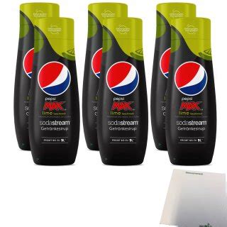 Sodastream Pepsi Max Lime Getr Nke Sirup Zero Zucker Er Pack X