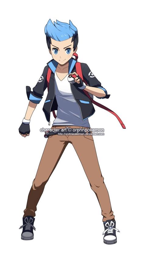 Pokemon Oc Male Character Pokemon Oc Pokemon Badges Pokemon Trainer