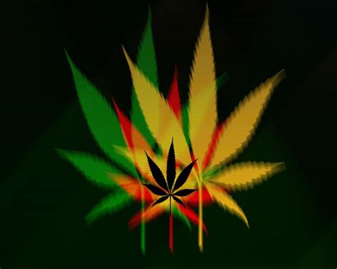 Weed Anime Background