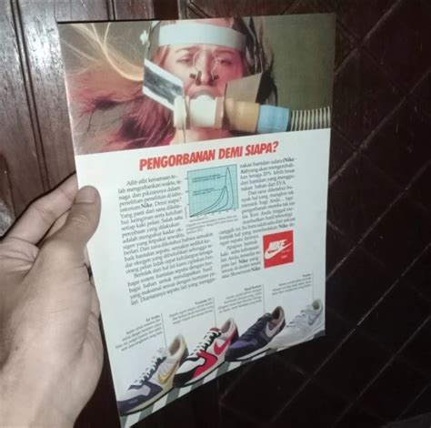 Iklan Cetak Jadul Nike Antik Pajangan Di Carousell