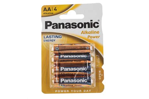 Baterie LR6 Panasonic AA Alkaline Blister 4szt Baterie Miasto