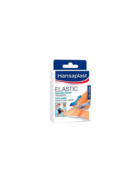 HANSAPLAST ELASTIC APOSITO ADHESIVO TIRA 1 M X 6 CM