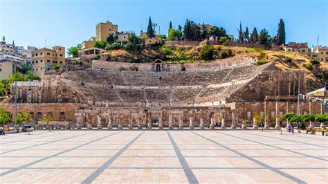 Römisches Theater von Amman Historische Stätte outdooractive