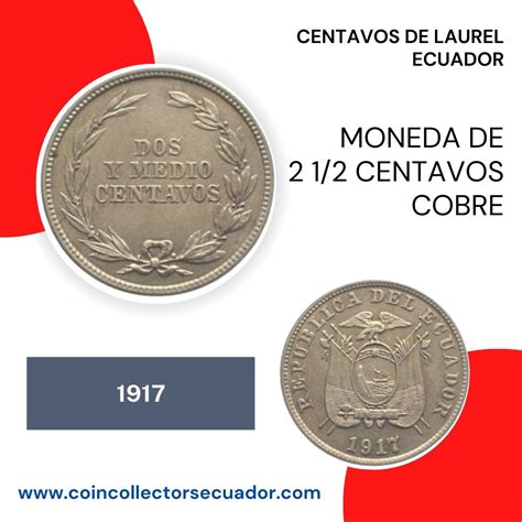 Moneda De Centavos De Laurel Coin Collectors Ecua