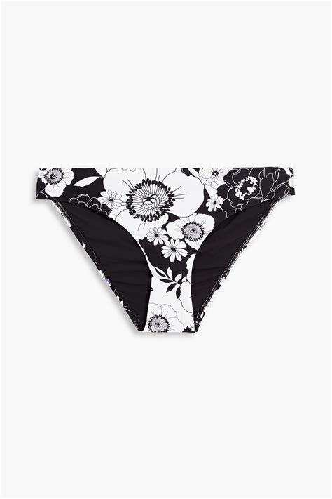 Seafolly Floral Print Low Rise Bikini Briefs The Outnet