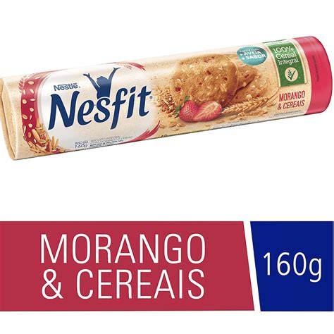 Biscoito Nesfit Morango E Cereais G Ofertinha Promo Es