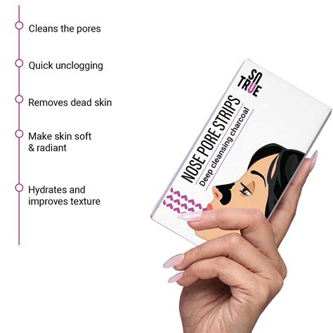 Buy Sotrue Charcoal Nose Pore Deep Cleansing Strips For Blackheads