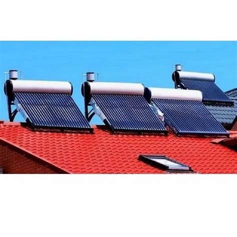 Evacuated Tube Collector ETC Freestanding Rooftop Solar Water Heater