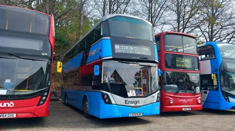 Journey On Wright Streetdeck Ensignbus Lx Bjk From Brooklands