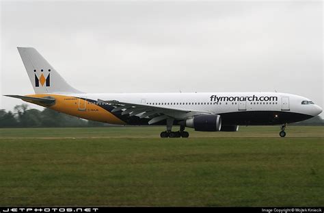 G MAJS Airbus A300B4 605R Monarch Airlines Wojtek Kmiecik JetPhotos