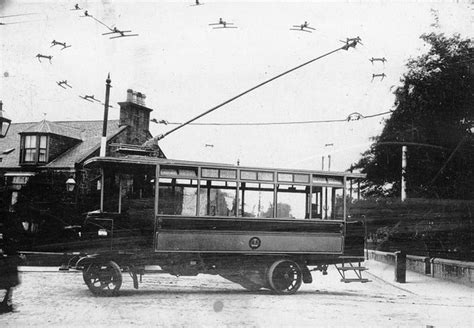 Dundee City Tramways Trackless Trolley Bus Dundee Was The Flickr