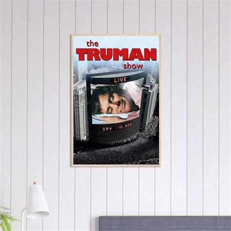 The Truman Show Movie Poster, The Truman Show Poster for Gift - Citiesbox