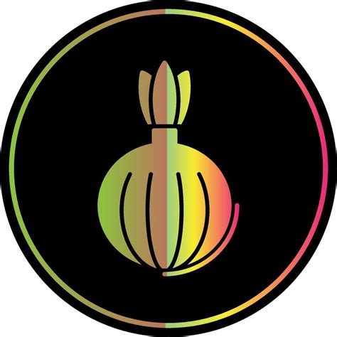 Onion Glyph Due Color Icon 39152721 Vector Art At Vecteezy