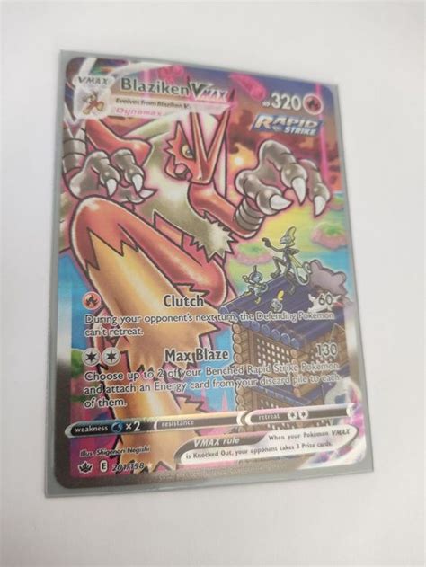 Blaziken VMAX Chilling Reign Mint Kaufen Auf Ricardo