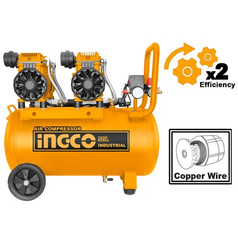 Air Compressor 50L Industrial Ingco Tools South Africa