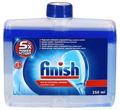 Płyn do czyszczenia zmywarki Finish 5xPowerActions 250ml