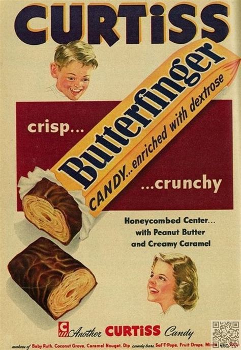 17 Butterfingers 38 Charming Vintage Candy Ads Thatll Make You