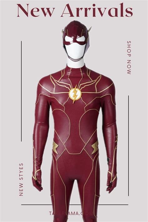 Takerlama The Flash 2023 Cosplay Costume Barry Allen Superhero Suit Artofit