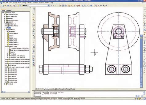 Autocad Mechanical Drawing at GetDrawings | Free download