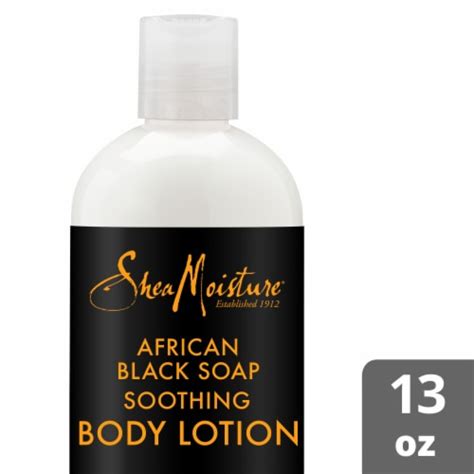 Shea Moisture African Black Soap Soothing Body Lotion 13 Fl Oz Qfc