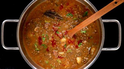 Spanish Lentil Chorizo Stew Icookstuff