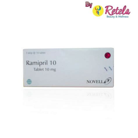 Jual Ramipril Mg Strip Tablet Gen Novell Shopee Indonesia