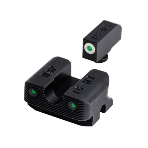 Truglo Tritium Pro Frontrear Night Sight Set For Walther Ccp Pistol