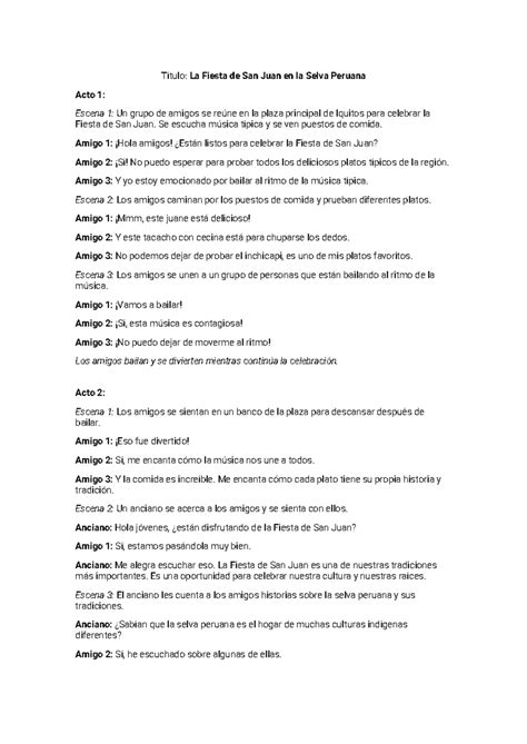 Guiones De Teatro Sobre Autoestima 4