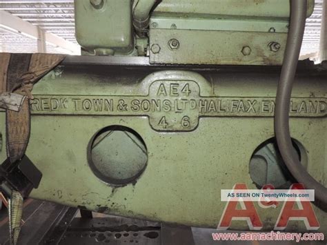 Town Ae4 Radial Arm Drill 11 X 36 22736