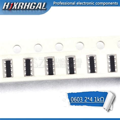 Pcs Smd Exclusion P R P K Ohm Network Resistor Array