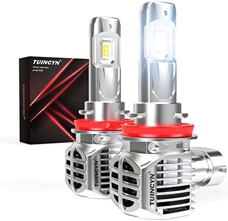 TUINCYN 2024 Upgraded H11 LED Headlight Bulbs 120W 24 000LM 600