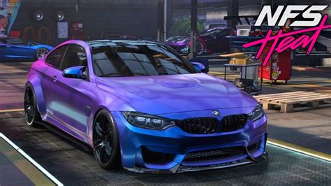 NFS Heat BMW M4 Customization Test YouTube