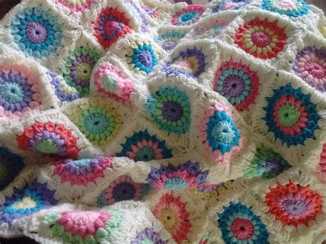 Crochet Starburst Baby Blanket Made By Crochetbyali Puntadas De