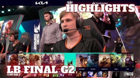 Bds Vs Fnc Game Highlights Lower Final Lec Spring Playoffs