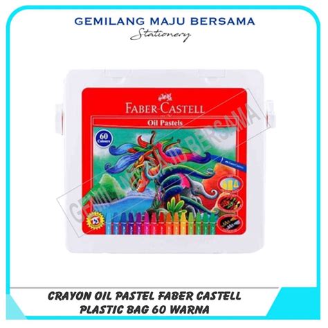 Jual Crayon Oil Pastel Faber Castell Hexagonal W Plastik Bag