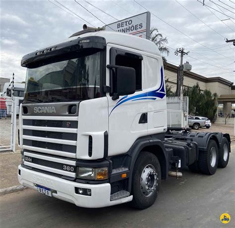 Caminhao Scania 124 360 1998 900000km à Venda Beto Caminhões Piracicaba