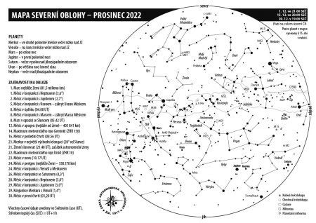 Astronomick Ud Losti Blog Archive Obloha V Prosinci