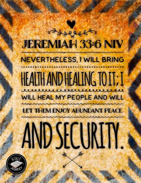 Healing Picture Bible Verses