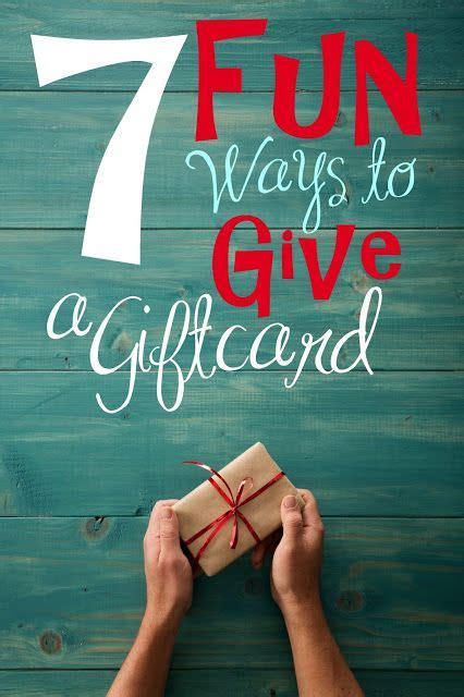 Fun Ways To Give A Gift Card Wrapping Gift Cards Gift Card Gift