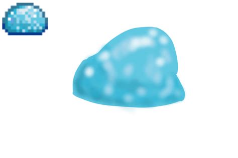 Drawing terraria enemies #68 Spiked Ice Slime : r/Terraria