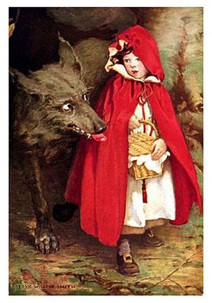 Illustrations Conte Du Petit Chaperon Rouge