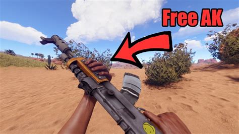 How To Get An Ak In Rust As A Naked Youtube