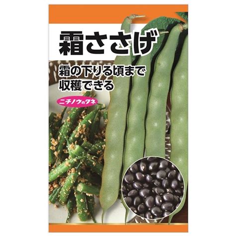 霜ささげつるあり･丸莢 ササゲ つるありの特徴と育て方 苗木部の部室 〜苗木、育てよう〜 By 花ひろばオンライン