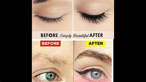 How To Grow Long Thicker Eyelashes Eyebrow In 1 Week Home Remedie Youtube