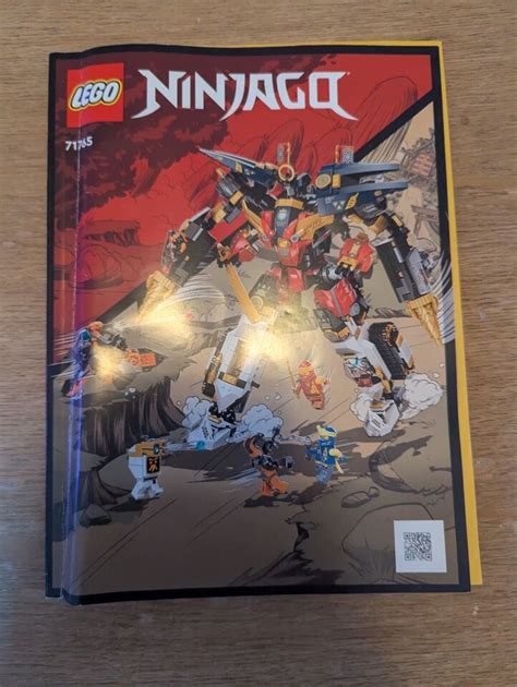 Lego Set 71765 NINJAGO Ninja Ultra Combo Mech Set Complete W Manual