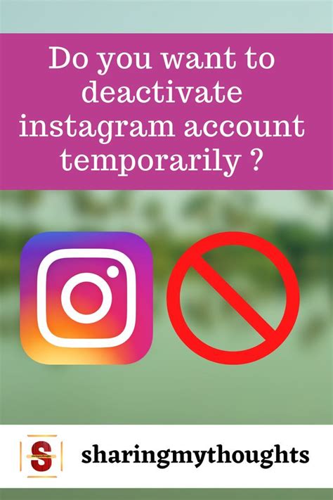 How To Deactivate Instagram Account Temporarily How To Deactivate