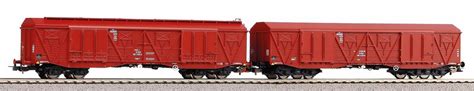 Piko 58232 2er Set Großraumgüterwagen 401Ka Gags t 401Ka Gas PKP Ep V