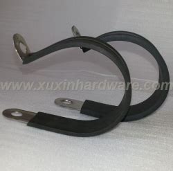 Metal Clamps Clips Used For Hose Pipes Cables Fixing